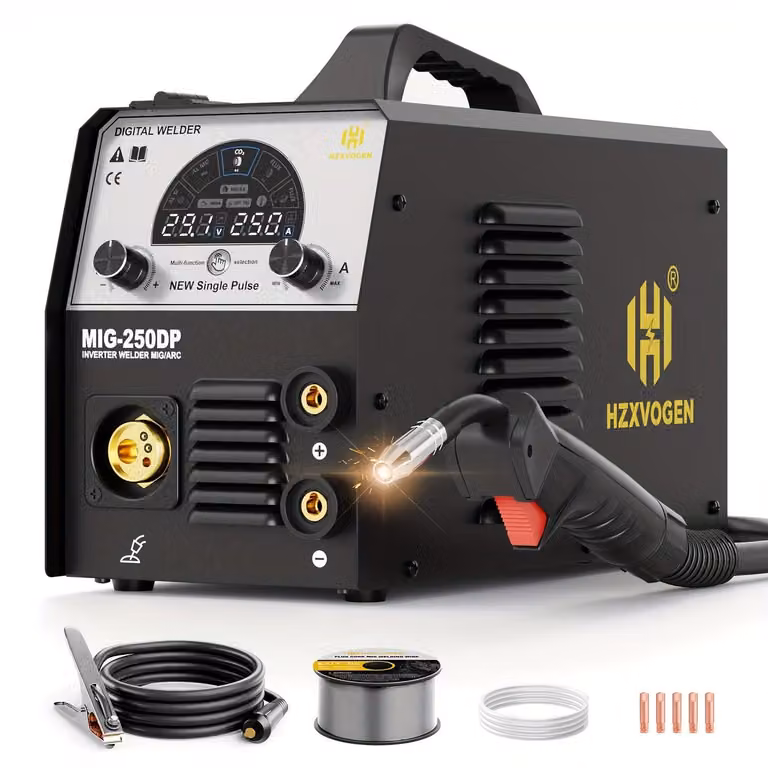 Apparecchio di saldatura – Saldatrice MIG – Saldatrice TIG – Saldatrice ad elettrodo – 250 Ampere – Digitale