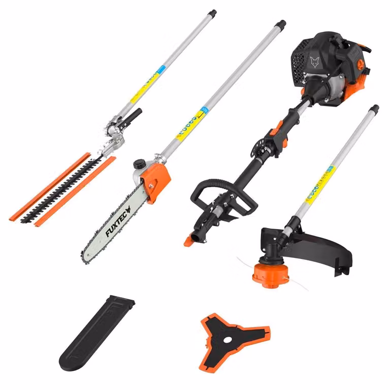 Decespugliatore a scoppio multifunzione 4in1 52cc 2 tempi a miscela di benzina FUXTEC MT152