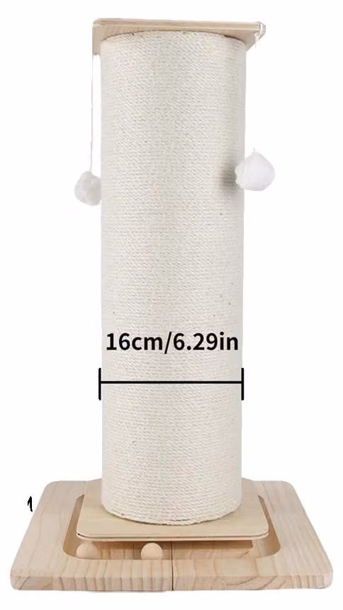Tiragraffi per gatti, modello extra alto, materiali resistenti, L