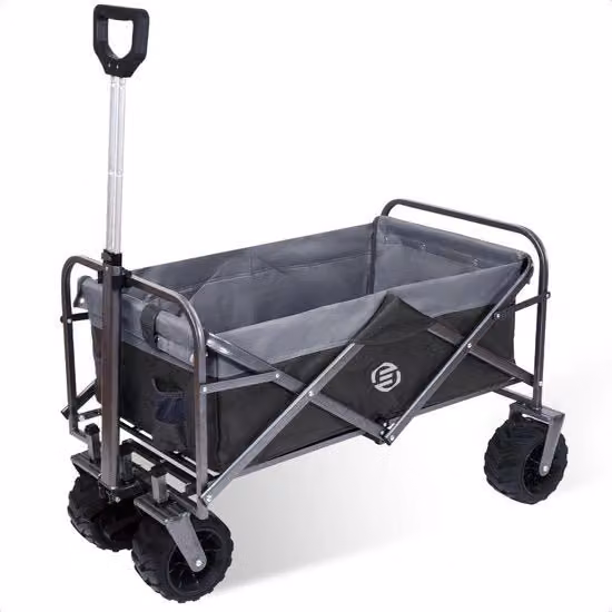 Carrello Opportuno - Carrello Opaco - Carrello da Spiaggia - Ruote Girevoli - Vari Posizioni - Carrello da Spiaggia Portatile
