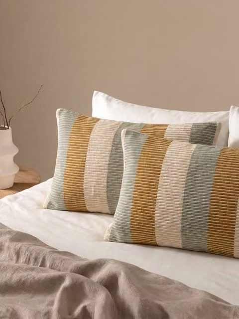 Tail set di 2 cuscini menta - Kenay Home