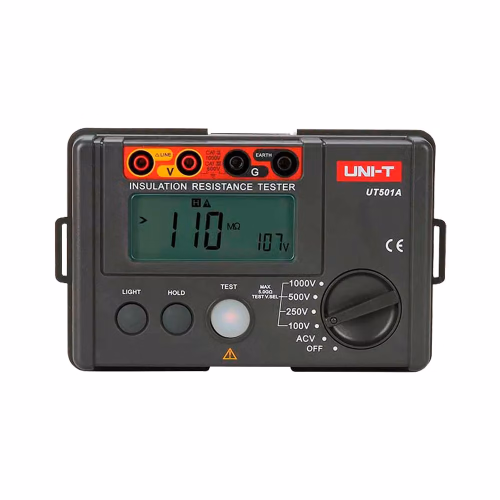 UNI-T UT501B Megohmetro Tester di Isolamento Digitale 250V 500V 1000V fino a 5GO – 2