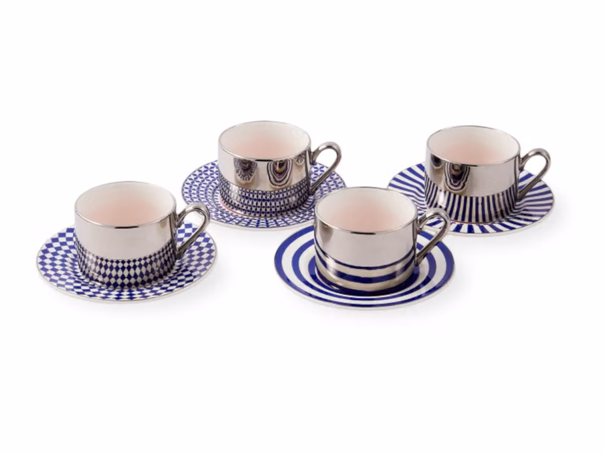 Aunty Tazze da Caffè - Set da 4