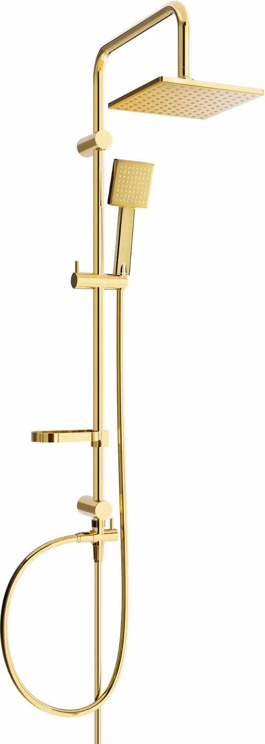 Mexen X45 colonna doccia, dorata - 798454591-50
