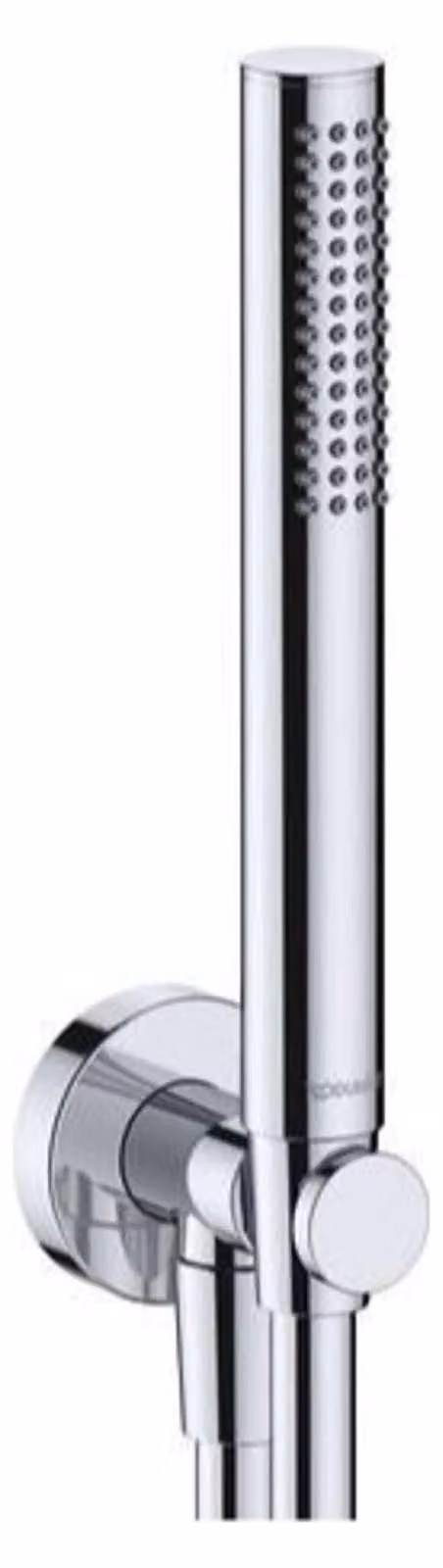 Set doccia cromato, a risparmio idrico, 9 litri/minuto, in ottone, forma rotonda