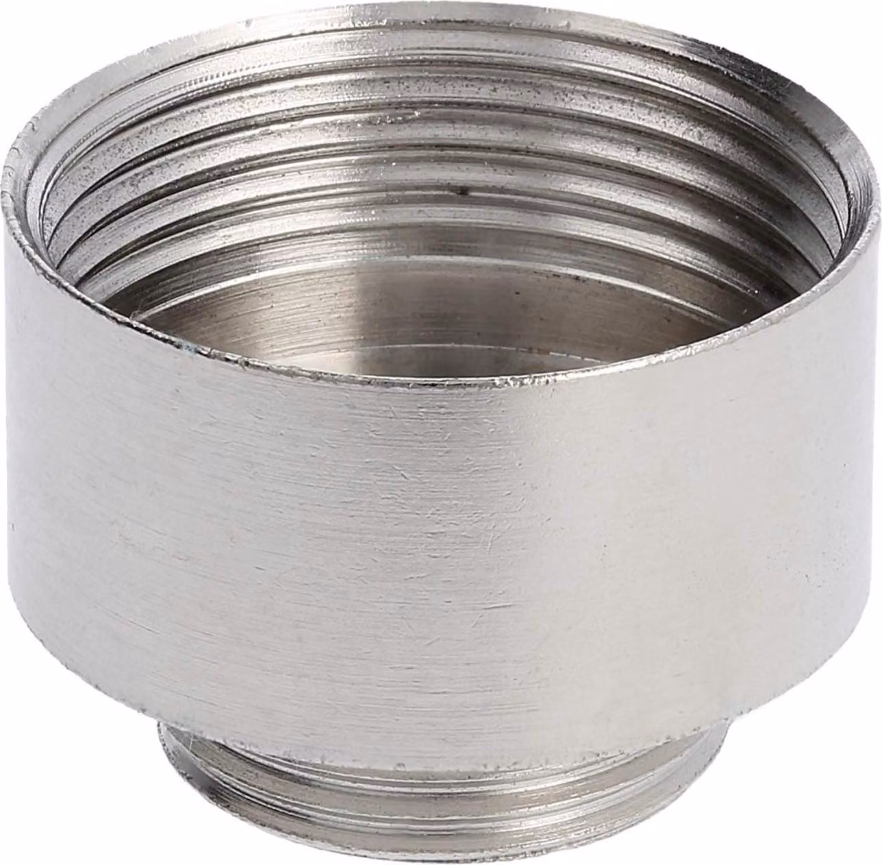 WISKA Espansione PG/PG da PG13,5x1,41 a PG21x1,588 MER-13/21 tondo ottone (CuZn) nichelato Filettatura di collegamento 6,5 mm
