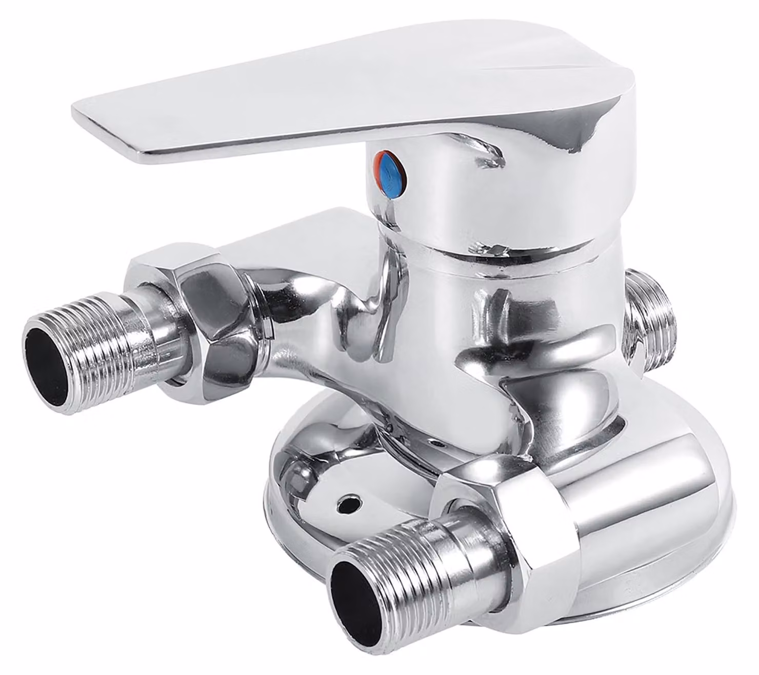 Miscelatori realizzati con materiali resistenti: rame e plastica. Ideali per: doccia, lavabo, bagno. Caratteristiche: maniglia ergonomica, superficie resistente ai graffi, rubinetto