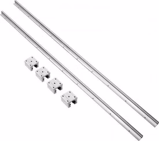 Guide lineari - Alluminio - Blocchi scorrevoli - Cuscinetti lineari - 1500 mm - Acciaio per utensili
