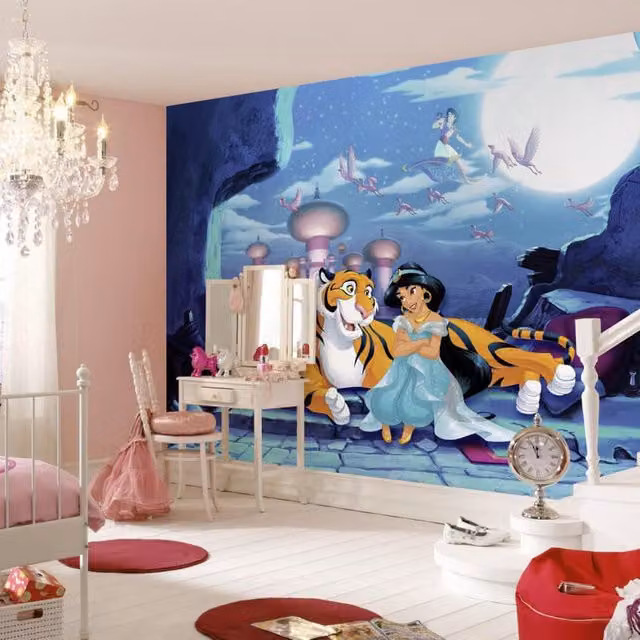 Fotomurale KOMAR Waiting Aladdin, Multicolore, L: 368 cm, H: 254 cm