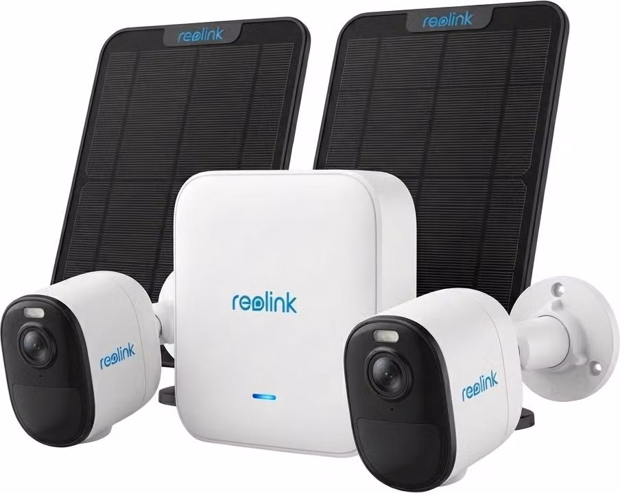 Reolink Hub 1 mit 2x Argus B350+ Solarpanel