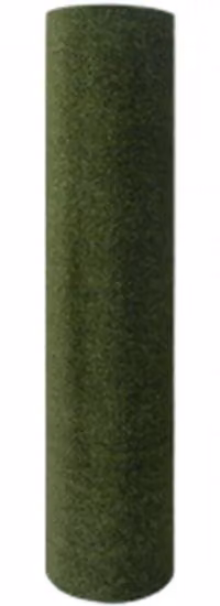 Tappeto erboso per balconi, terrazze e campeggio - 0,5 x 5 m - Resistente ai raggi UV e senza manutenzione - Verde - Altezza del filo d'erba 7-9 mm - Senza manutenzione
