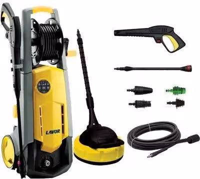 Idropulitrice ad acqua fredda Lavorwash Dgt 160 Plus, potenza 2500 W, colore giallo