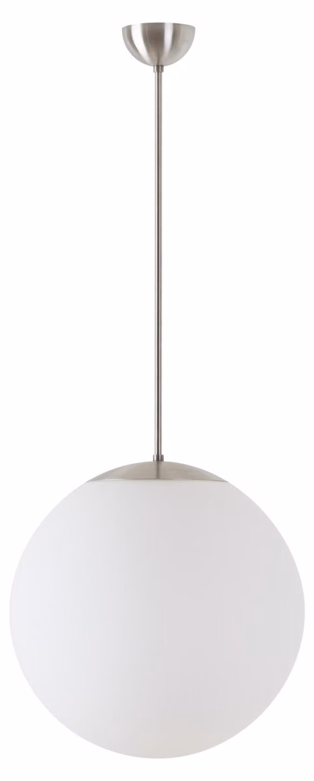 OSMONT ADR60127 ADRIA P3 apparecchio a sospensione in vetro acciaio inox / bianco IP40 3000 K 27W LED DALI