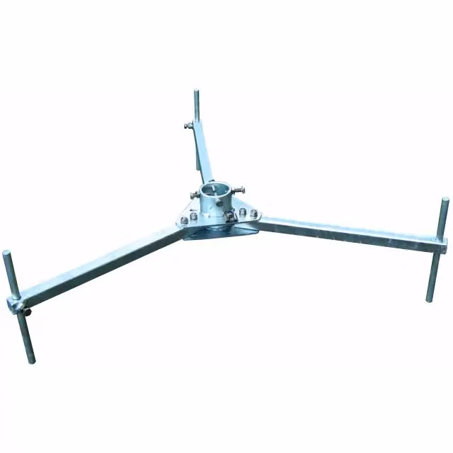 Treppiede Dehn regolabile in altezza e pieghevole per tubi D 50 mm NW 10° in acciaio zincato 105351