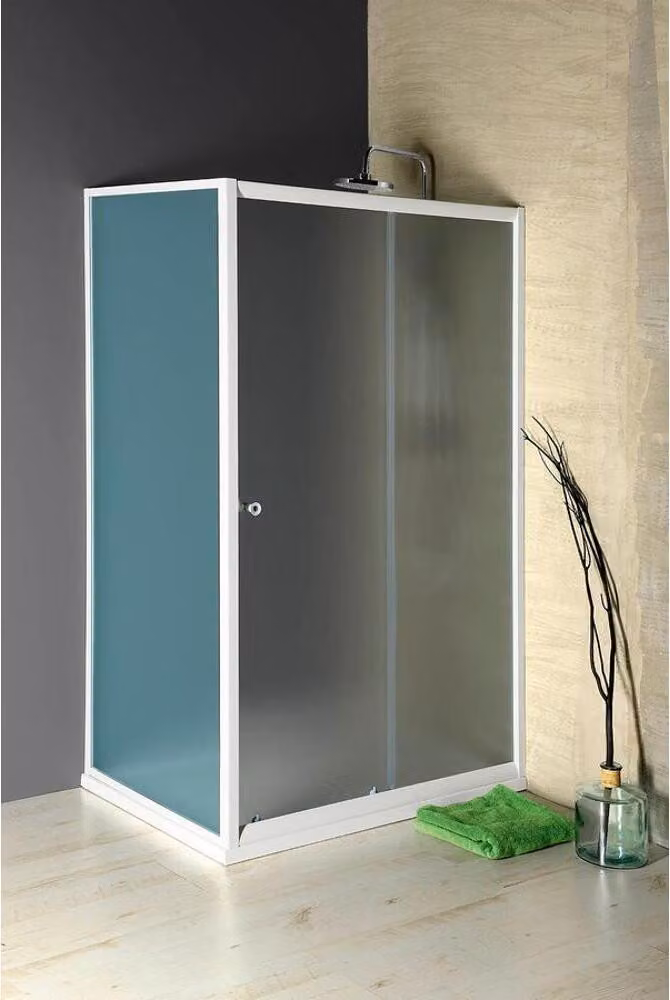 AMADEO porta scorrevole 1100mm, vetro BRICK