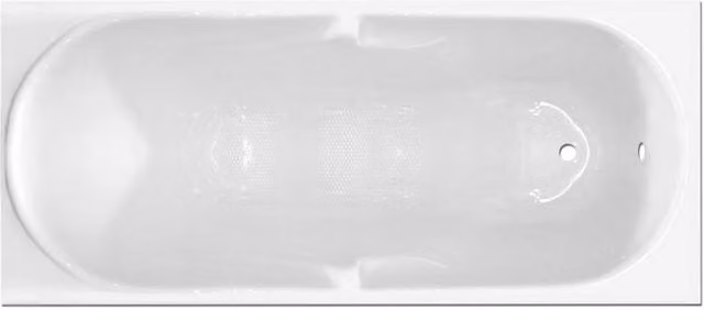 Guscio vasca rettangolare bianca modello LIS - Glass 1989 - Misura: 70 x 160 x 40 cm