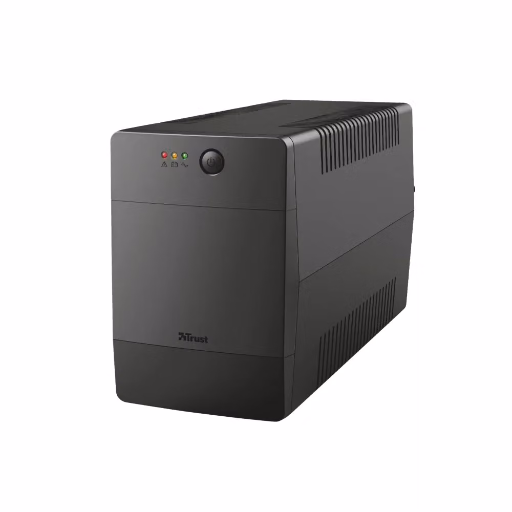 Gruppo di continuità Trust Paxxon 1500VA 900W con 4 prese AC e porte USB, Nero – 2