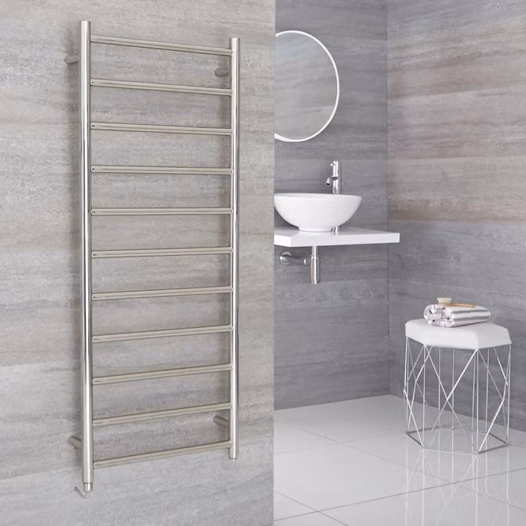 Scaldasalviette di Design Cromato - 800mm x 500mm