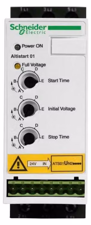 Avviatore graduale Schneider Electric per motore asincrono, ATSU01, 6 A, 200-480 V, 0,75-3 kW ATSU01N206LT