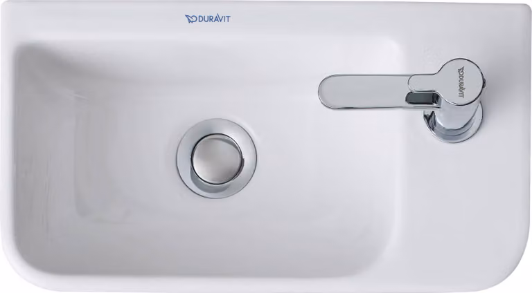 Lavabo DURAVIT ME by Starck in Vetroceramica sanitaria bianca 40 x 22 cm D 0717400000