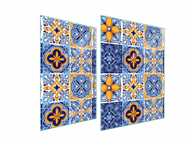 Pannello Protettivo In Vetro Per Levata 70X52 Mosaico