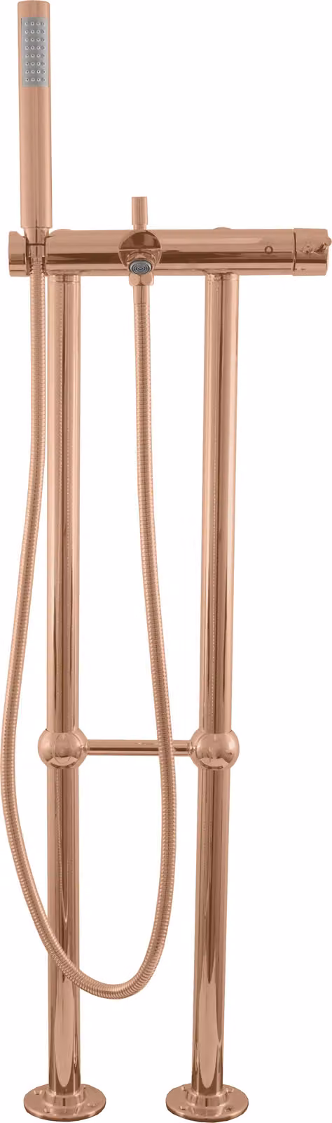 SEINA - Miscelatore a pavimento per bagno, rosa dorato - lucido SE950.5/2ZRL, RAV Slezák