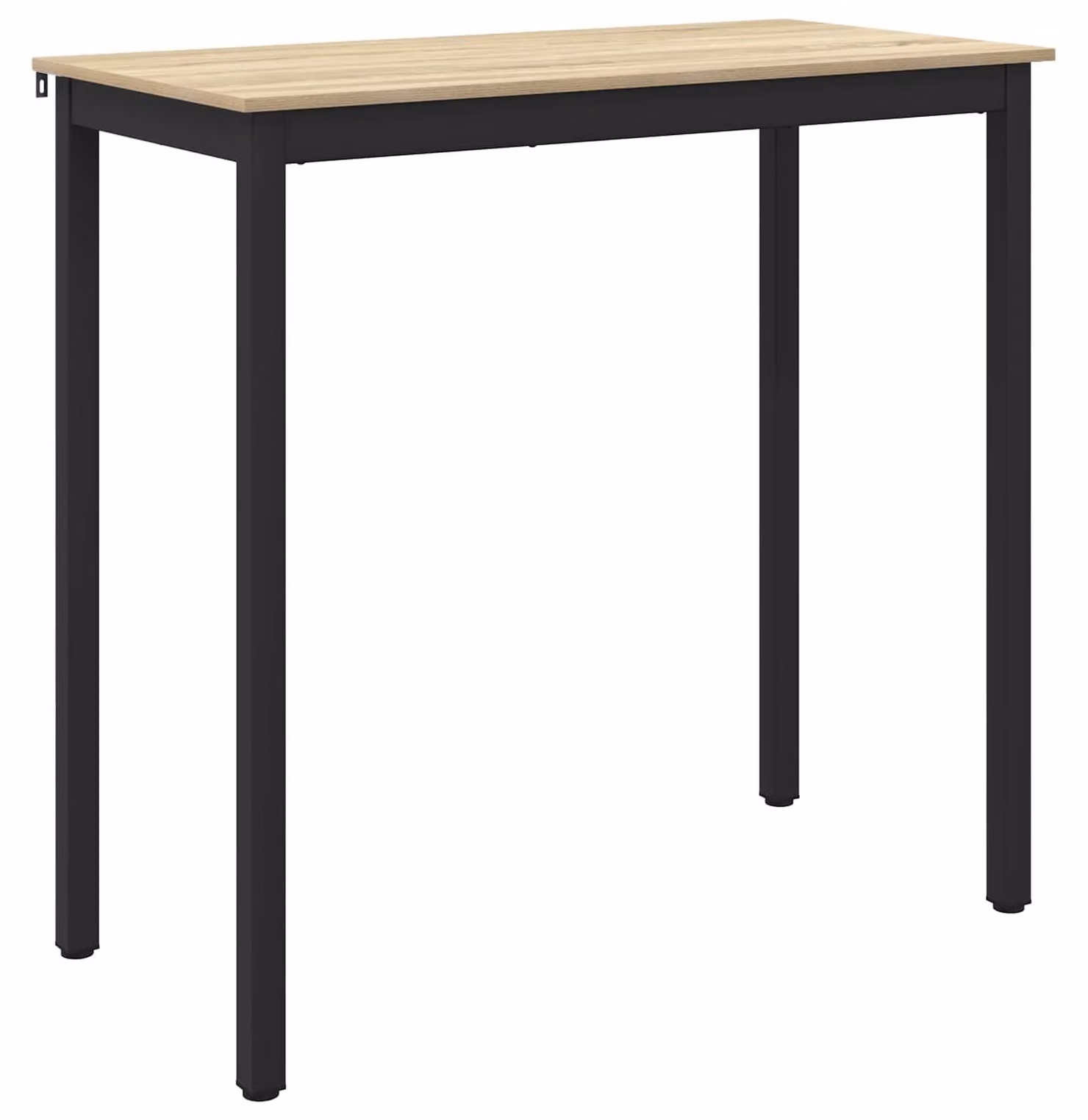 Tavolo in legno con gambe in metallo