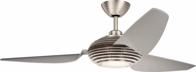 Ventilatore Voya Kichler 152cm LED 14W telecomando champagne