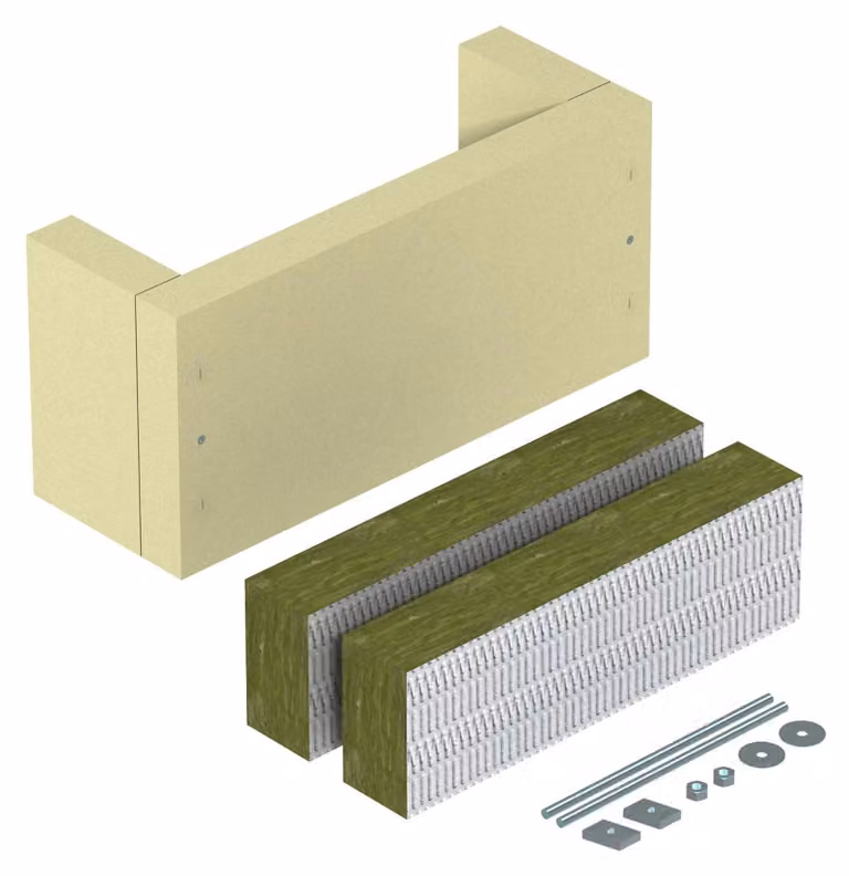 OBO Bettermann Vertr scarico di trazione 440x160x140mm ZSE90-35-11 (7215706)