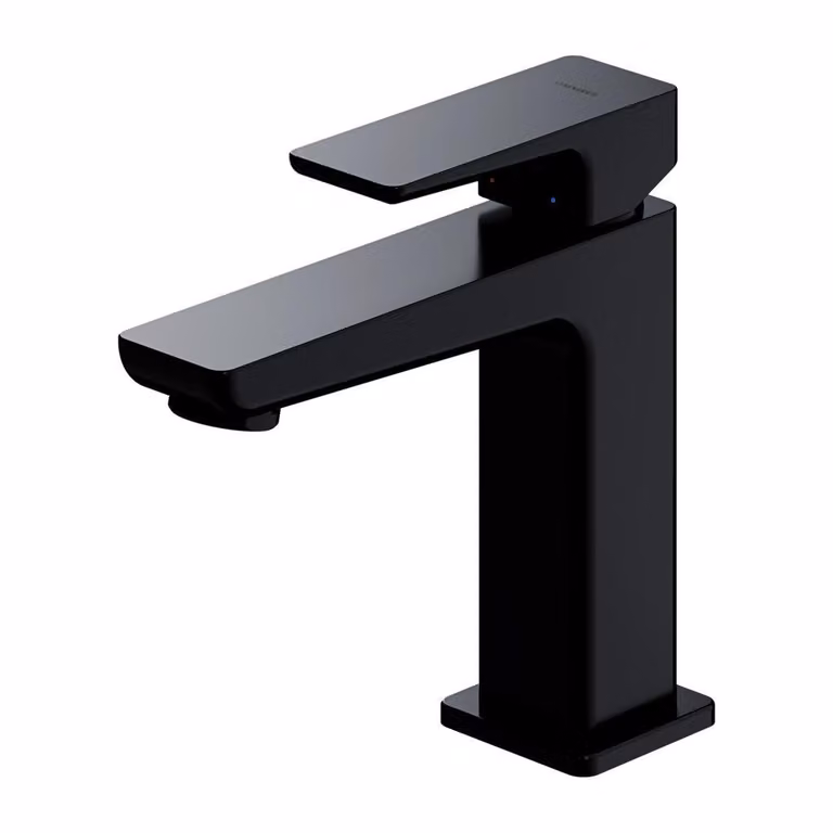 Omnires PARMA PM7410BL Miscelatore per lavabo, nero opaco