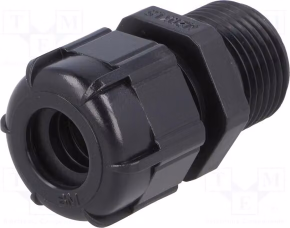 1 x Raccordo per cavo, passo 1,5, con filettatura allungata, grado di protezione IP68, modello BM4920LN, attacco M20