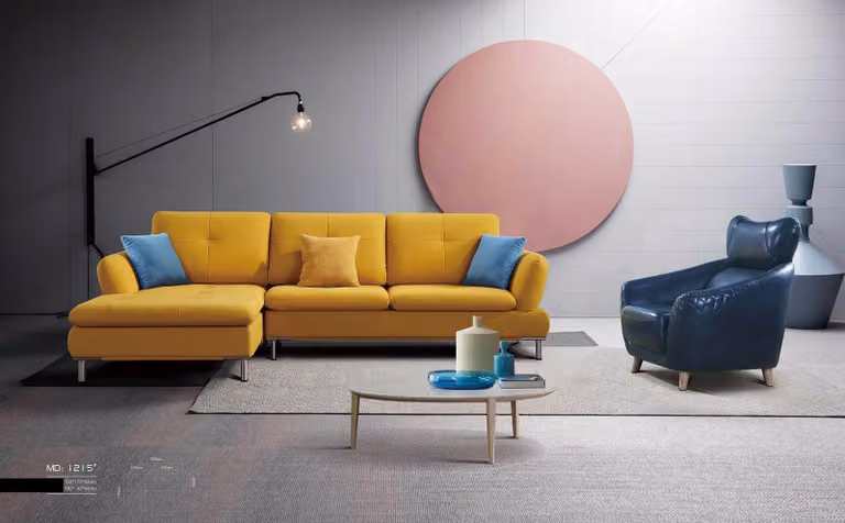 Eck Sofa Leder Polster Sitz Couch Garnitur Wohn Zimmer Landschaft Sofas Eck