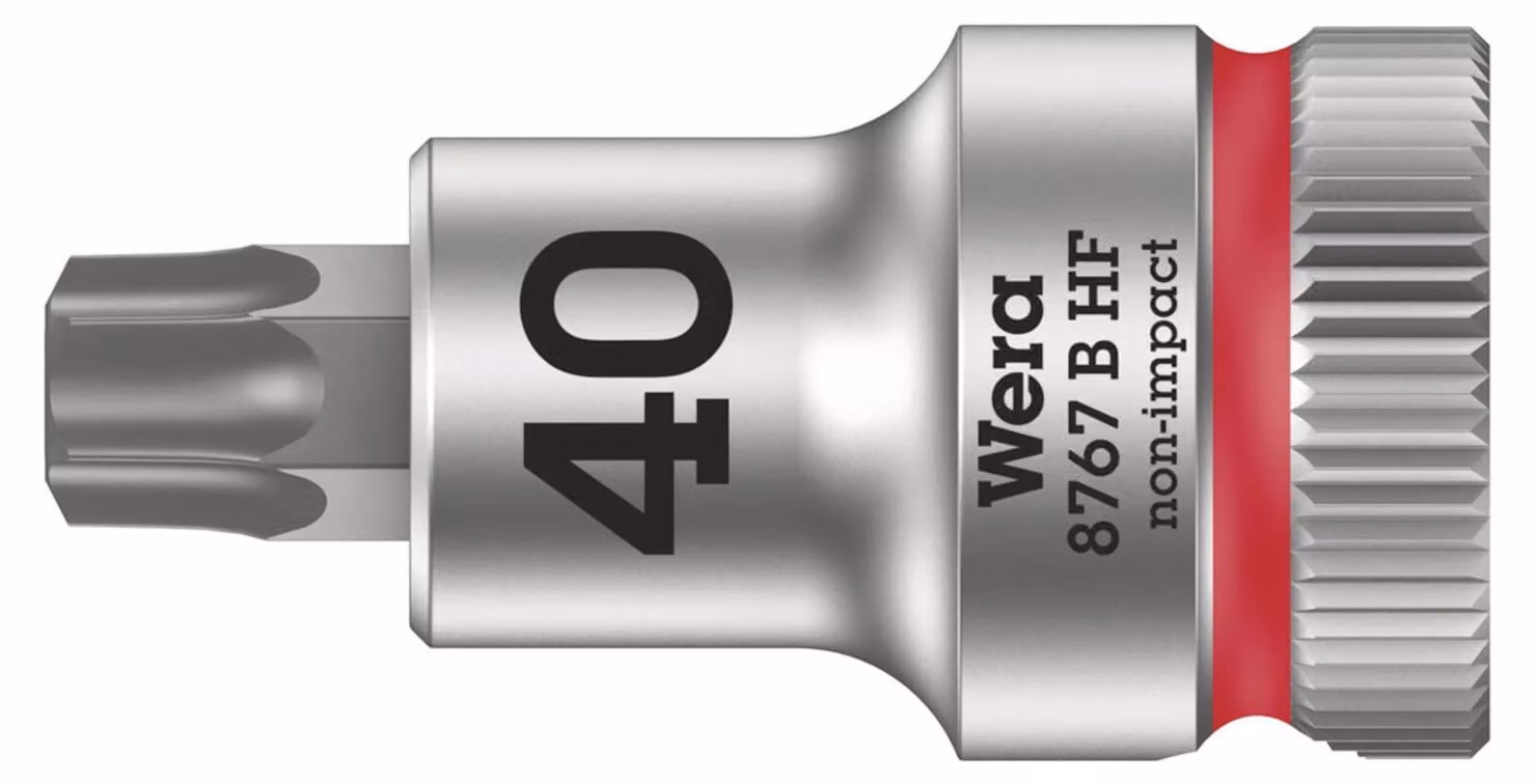 Inserto per cacciavite con funzione di bloccaggio 3/8" T40x35 mm Wera | 4013288188915