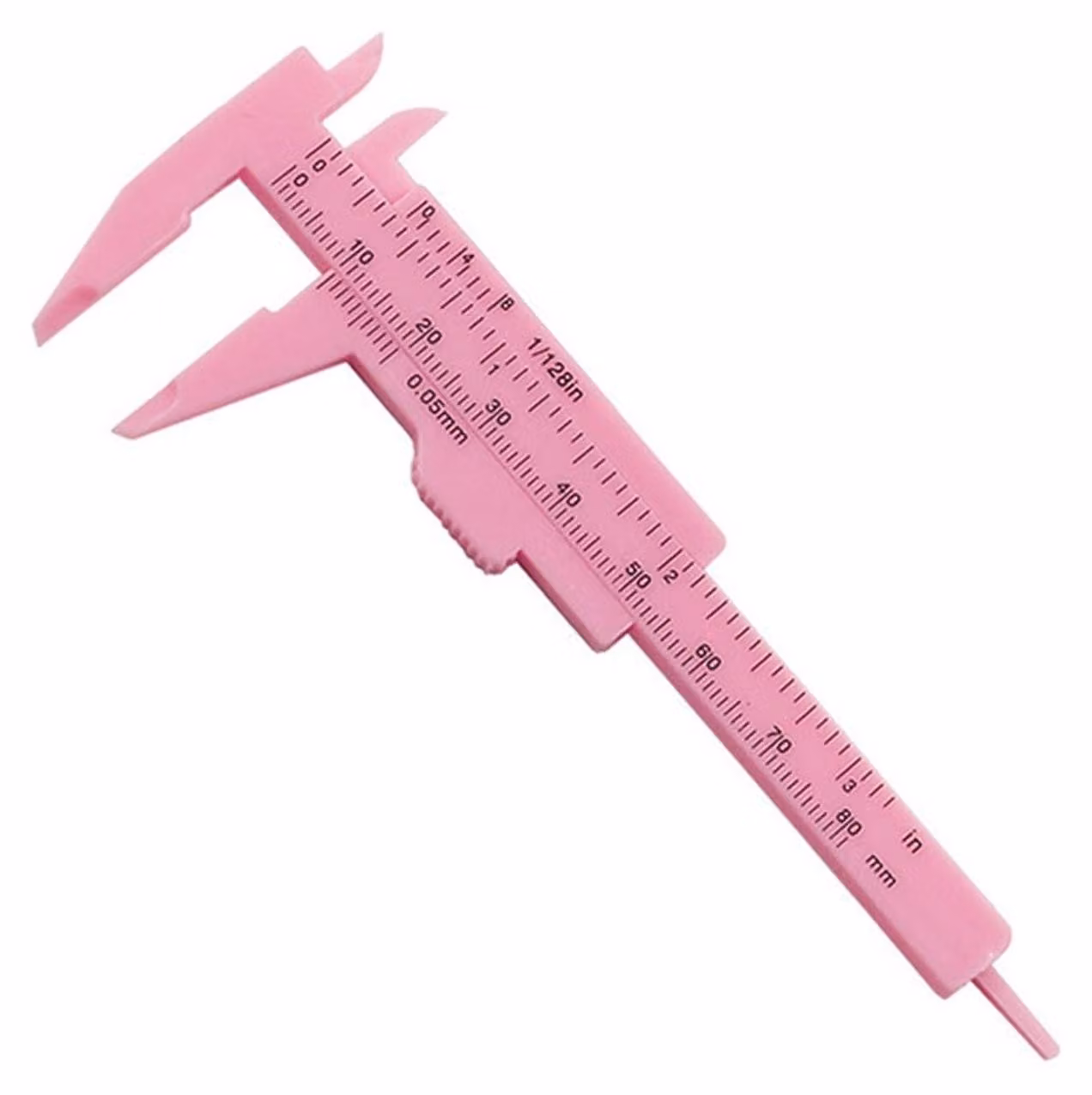 Calibro in plastica da 0 a 80 mm per misurazioni di precisione