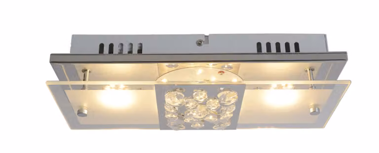 Näve - Plafoniera LED, Lettona, dimensioni: l: 30cm; l: 12cm; h: 7,5cm; 1230742