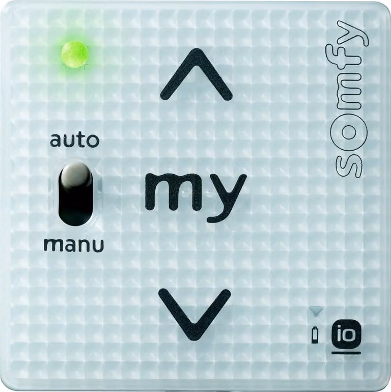 Somfy GmbH Funkwandsender A/M IN io 1-Kanal Pure Shine 1811101 (1811101)