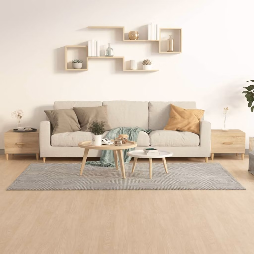 Maison Exclusive - Tavolini da salotto 2 pezzi in rovere Sonoma 50x50x40 cm Materiale ligneo