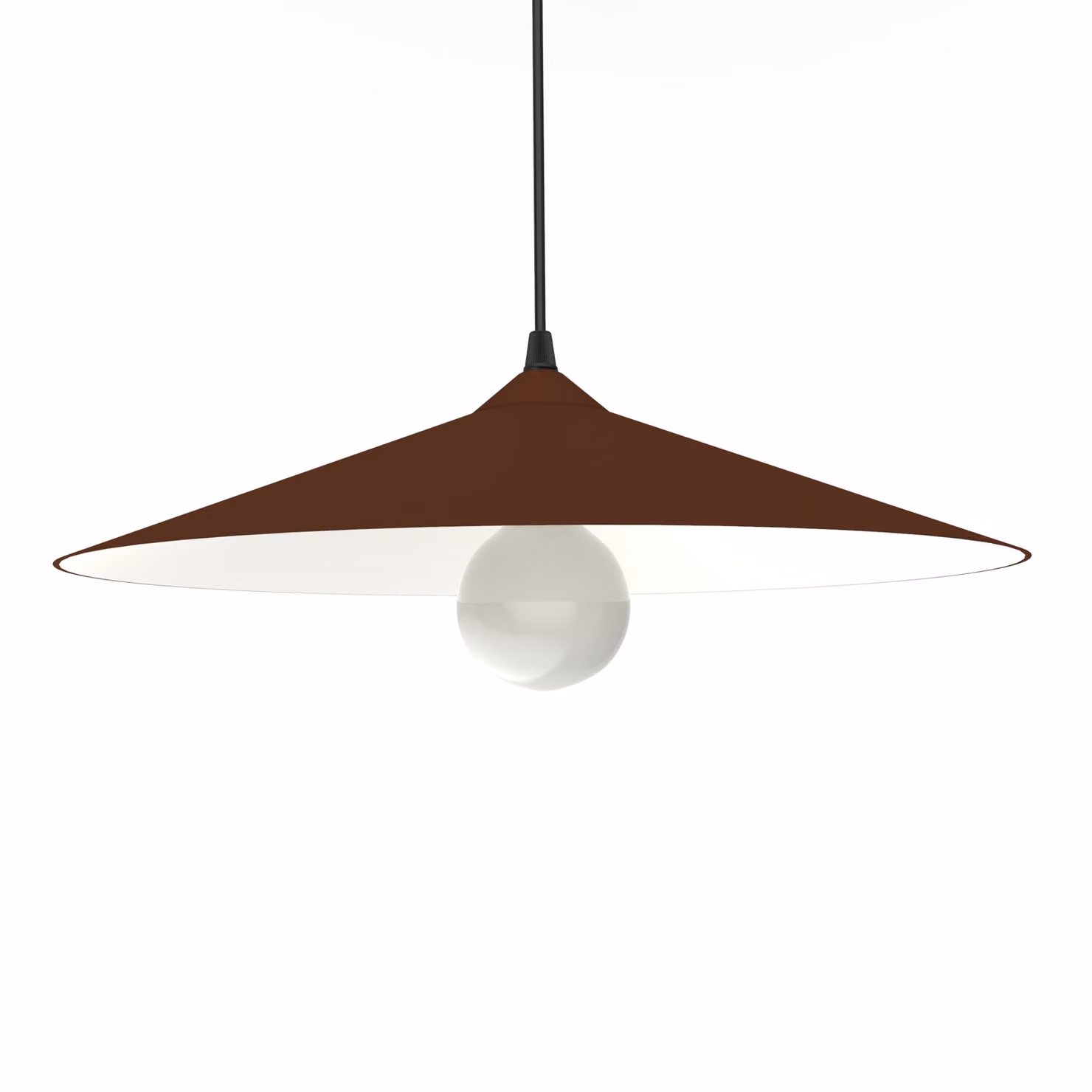 Lampada A Sospensione Chapeau Bicolore