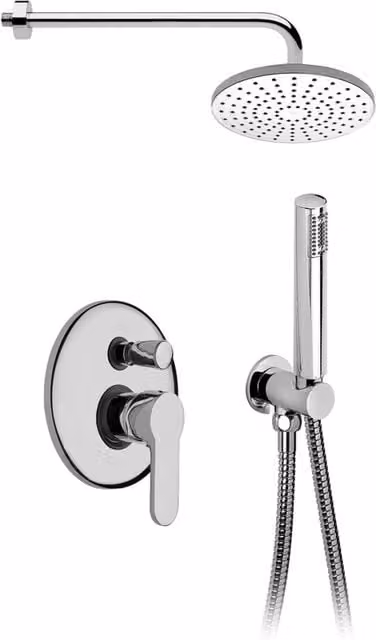 Kit Doccia Agape Cromo