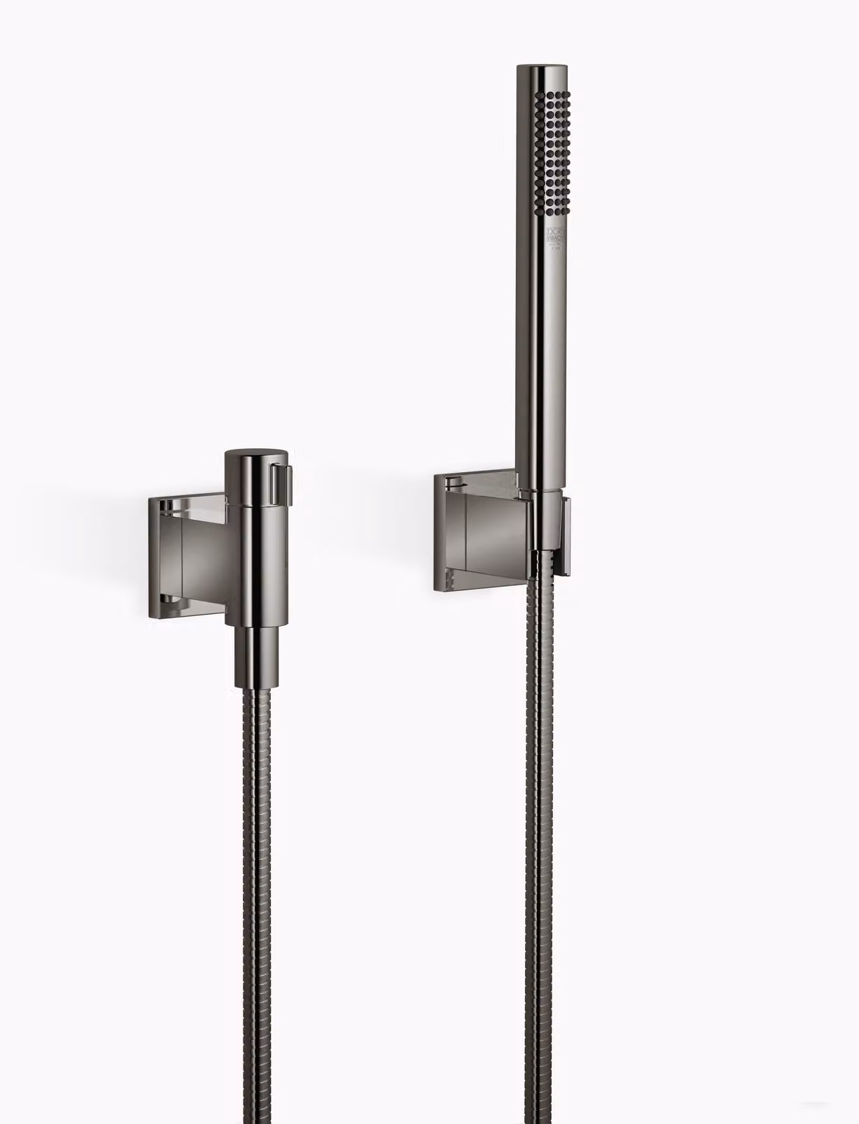 Garniture de douche Dornbracht avec rosaces individuelles, avec régulateur de débit, 27809985-19, 27809985-19