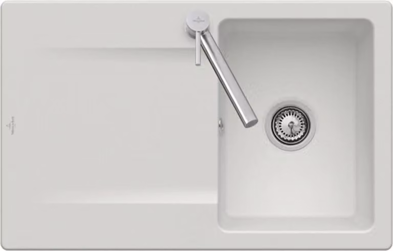 Lavello V&B Siluet 45, alpin CeramicPlus bianco