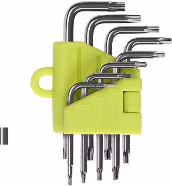 Set di chiavi Torx da 8 pezzi con valigetta da trasporto