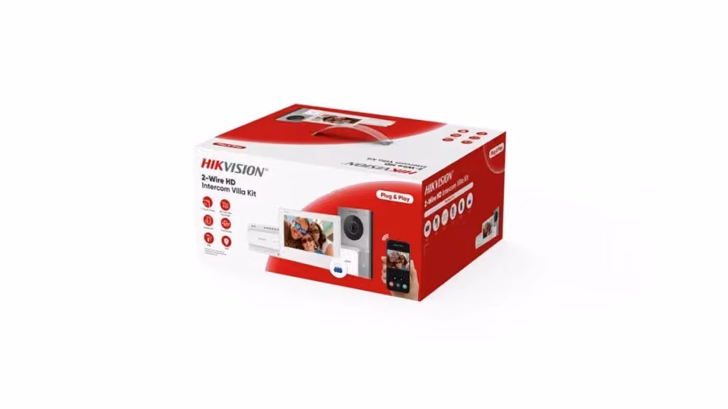 Kit videocitofono smart Hikvision per villa monofamiliare con gestione da remoto tramite app Hik-Connect – 2