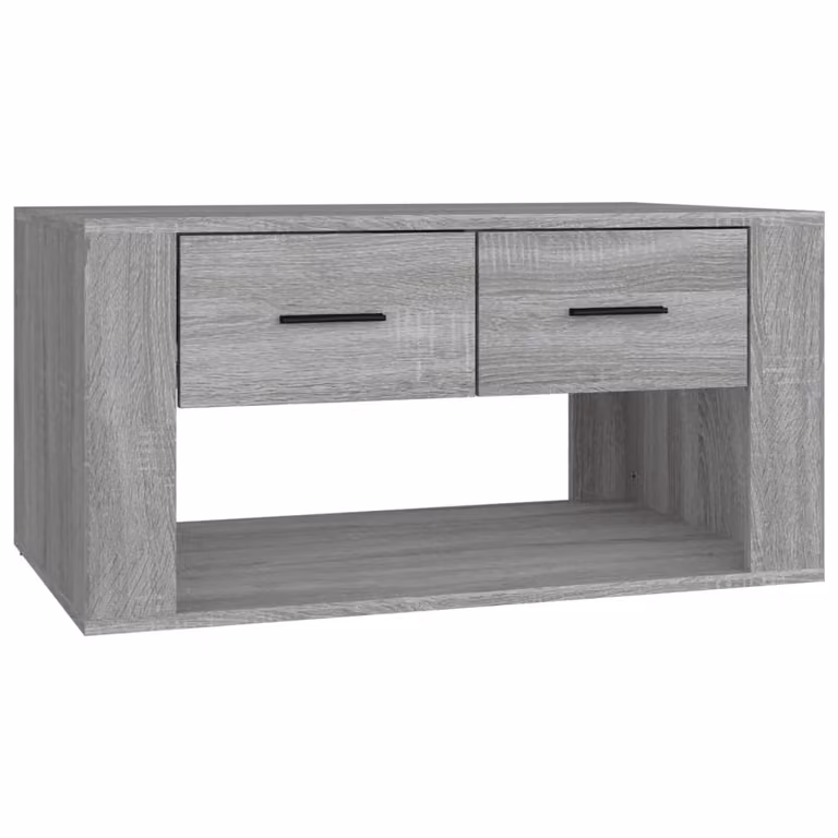 Tavolino da Salotto Grigio Sonoma 80x50x40 cm Legno Multistrato