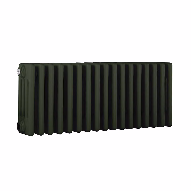 Radiatore Orizzontale a Colonne (4 Colonne) 300mm x 785mm - Verde (Evergreen) - Regent