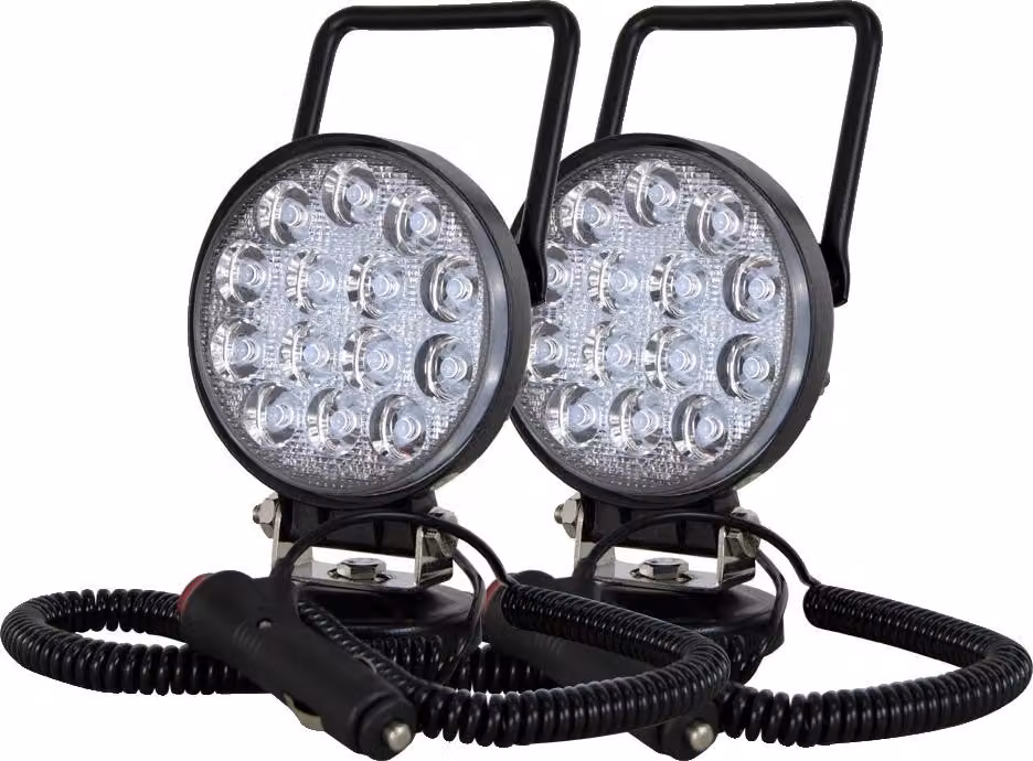 Luce da lavoro, fascio combinato, alta luminosità, 2 x 42W proiettore