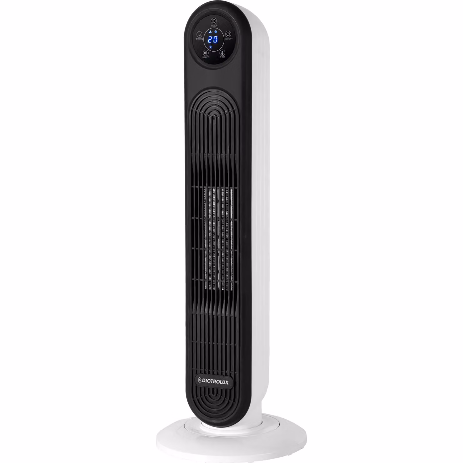 Termoconvettore Ceramico Verticale Dictrolux 2 in 1 da 2000 Watt con Telecomando e Timer – 1