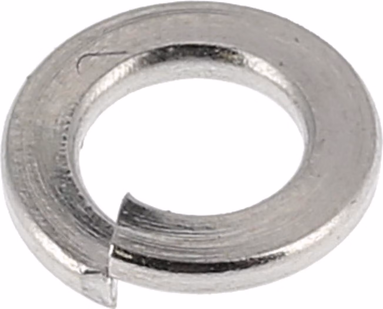 Anello a molla B4, acciaio inox - DIN127