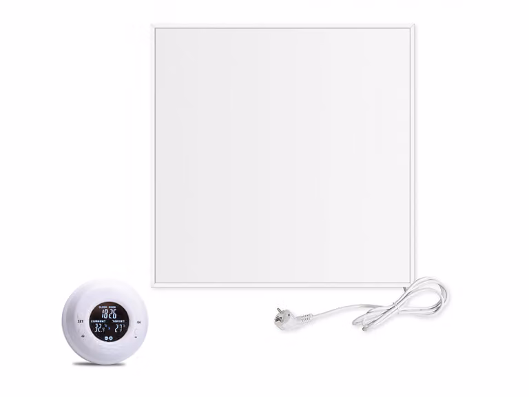 CF360 60x60cm Pannello a Infrarossi Bianco 360W + Termostato TH20