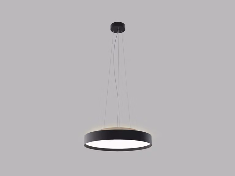 LED2 3275853D Lampada a sospensione TORO 40 P/N-Z, B DALI/PUSH DIM 32+8W 3000K/4000K nero